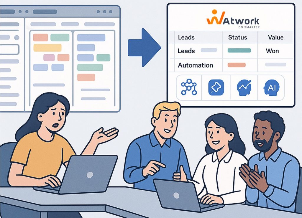 Switch to Atwork CRM